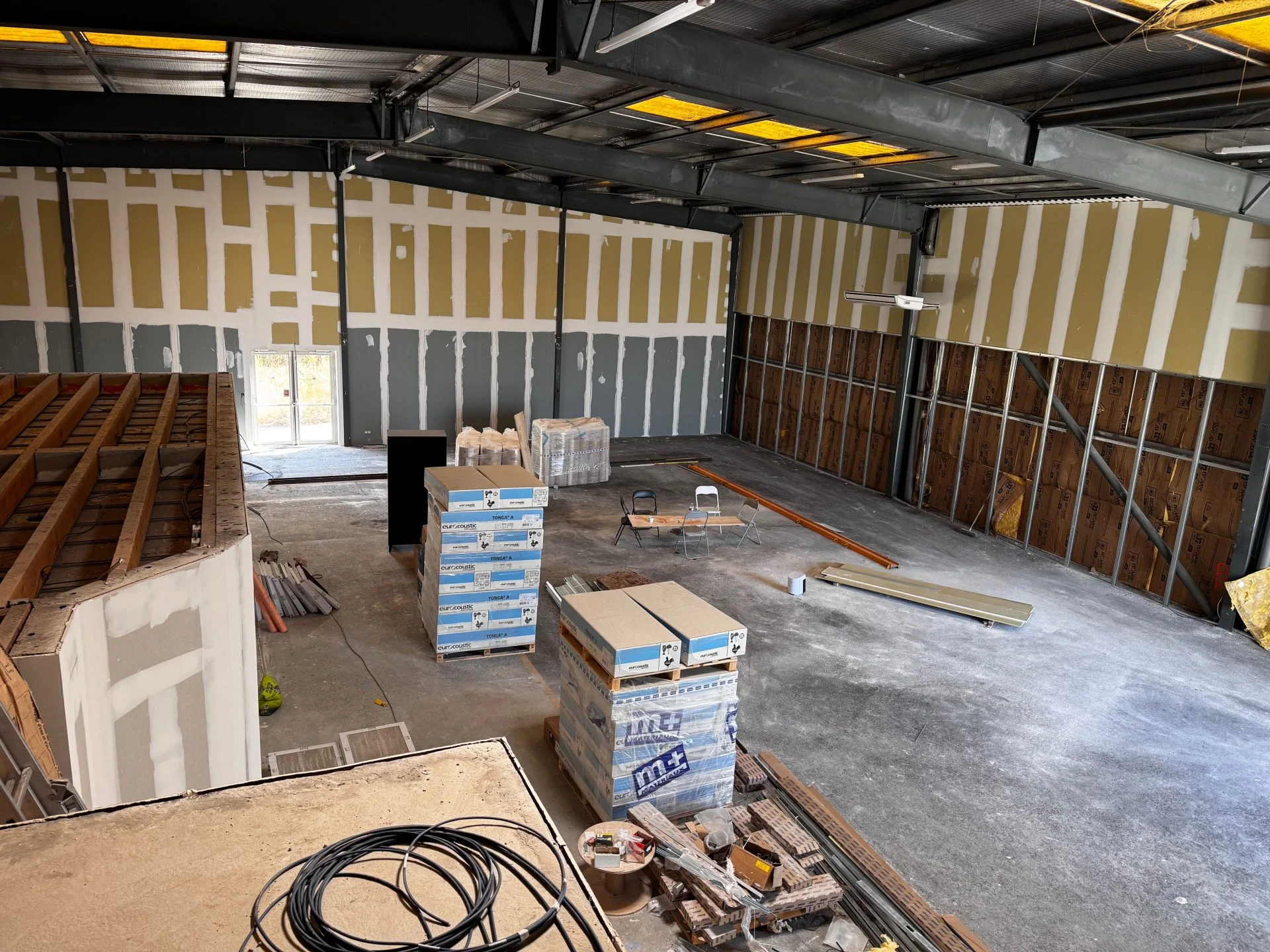 Chantier Active Square Bruges — Espace fonctionnel