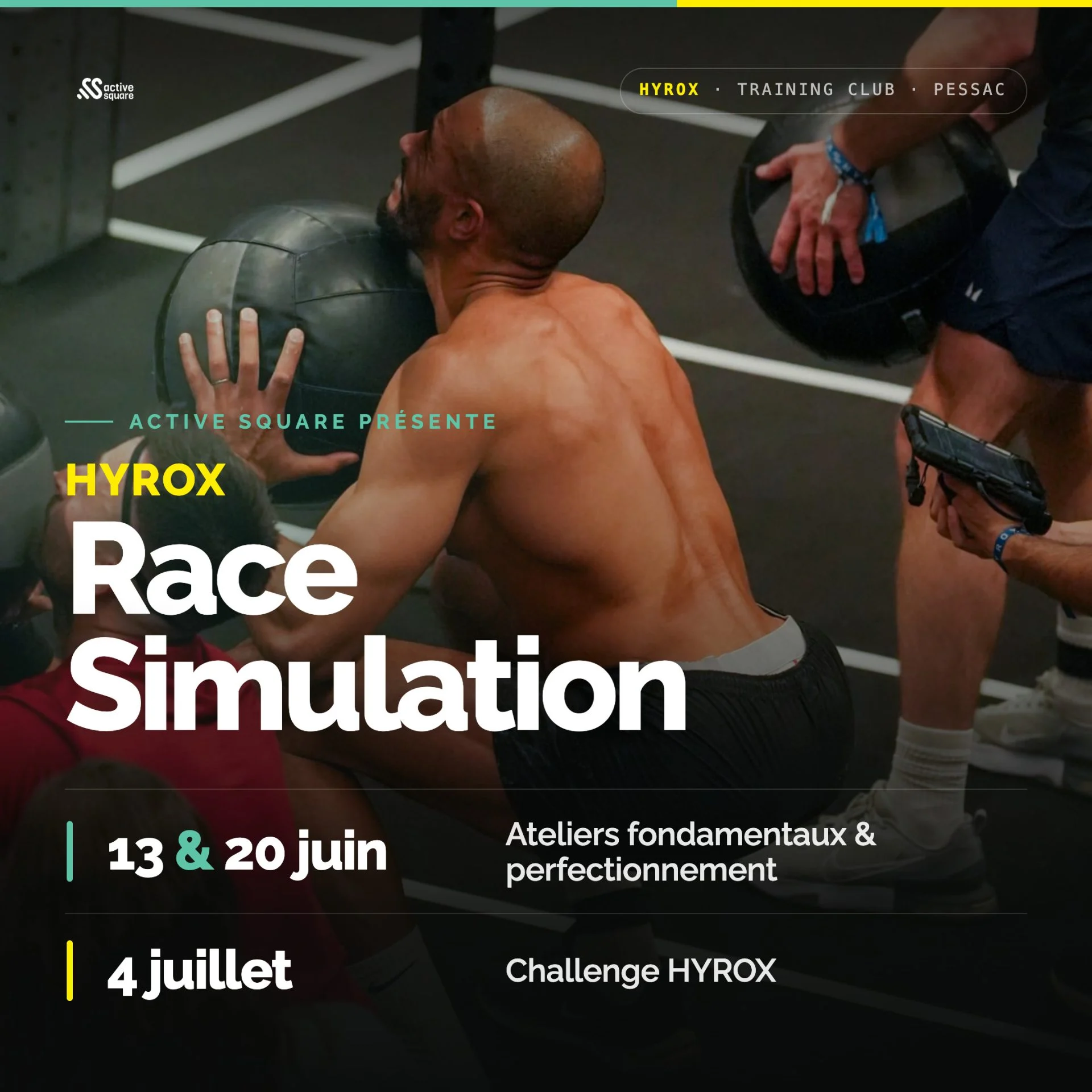 Hyrox identité tribale appartenance communauté patches finisher